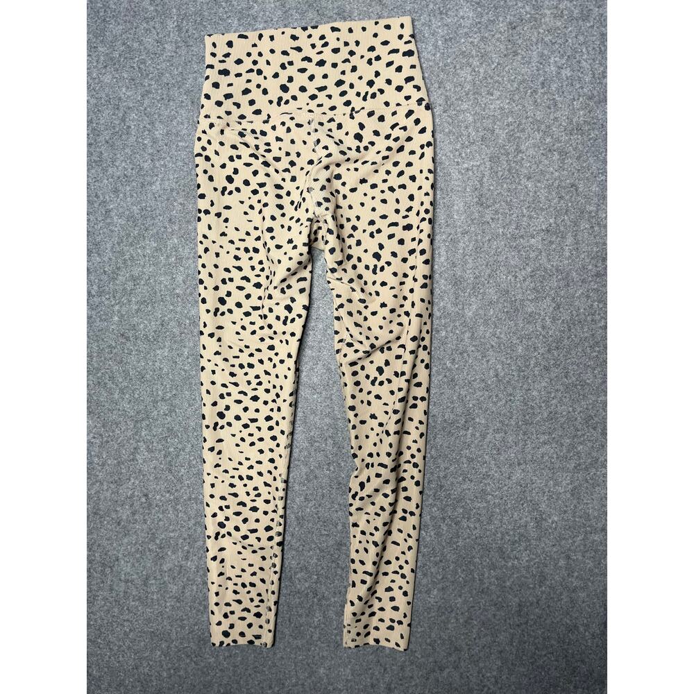 Beach Riot Ribbed Animal Print Set High Rise Leggings Racerback Crop Tank Small - Picture 4 of 11
